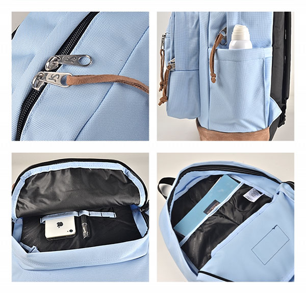 Jansport-後背包-天藍-細節